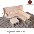 Sofá quente do Rattan com C-Mesa para ao ar livre (5091)